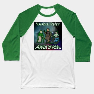 Awareness, Cerebral Palsy Warriors Baseball T-Shirt